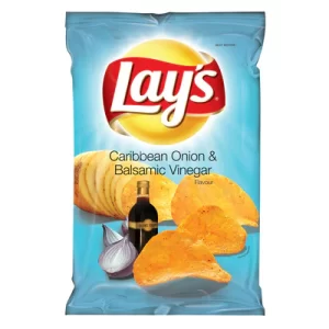 Lays Caribbean Onion & Balsalmic Vinegar 120g