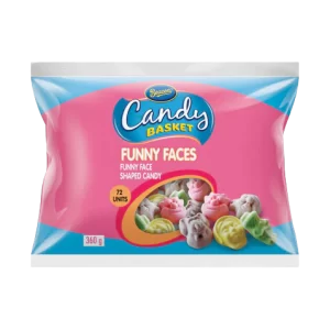 Beacon Candy Basket Funny Faces 72s 360g