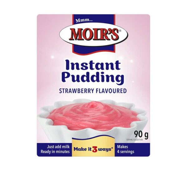 Moirs Instant Strawberry Pudding 90g