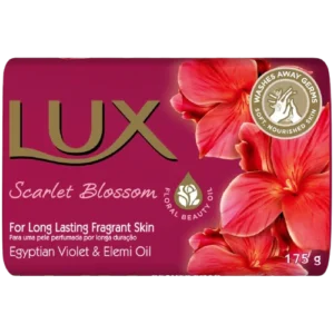 Lux Scarlet Blossom Egyptian Violet & Elemi Oil Soap Bar 175g