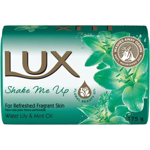 Lux Shake Me Up Water Lily & Mint Oil Soap Bar 175g