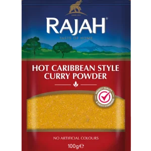 Rajah Carribean Hot Curry 100g