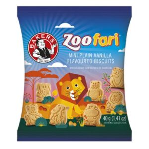 Bakers Zoofari Mini Biscuit 40g