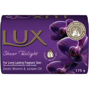 Lux Sheer Twilight Exotic Blooms & Juniper Oil Soap Bar 175g