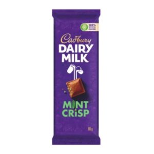 Cadbury Dairy Milk Mint Crisp 80g BB 11/07/26