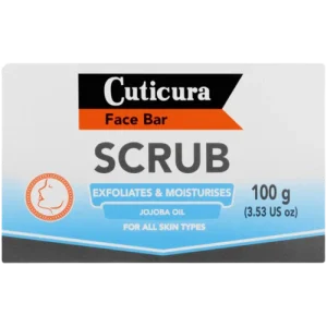 Cuticura Face Bar Scrub with Jojoba Oil 100g