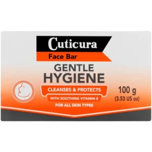 Cuticura Face Bar Gentle Hygiene with Vitamin E 100g