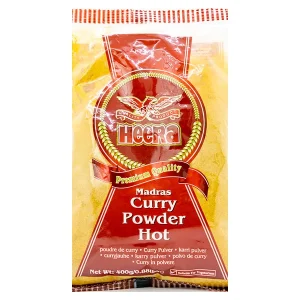 Heera Madras Curry Powder Hot 400g BB 05/27