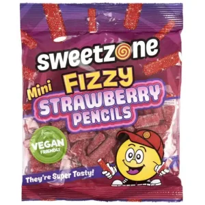 Sweetzone Fizzy Strawberry Pencil 180g