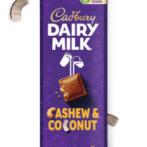 Dairy Milk Cashew & Coconut 80g BB 31/03/27