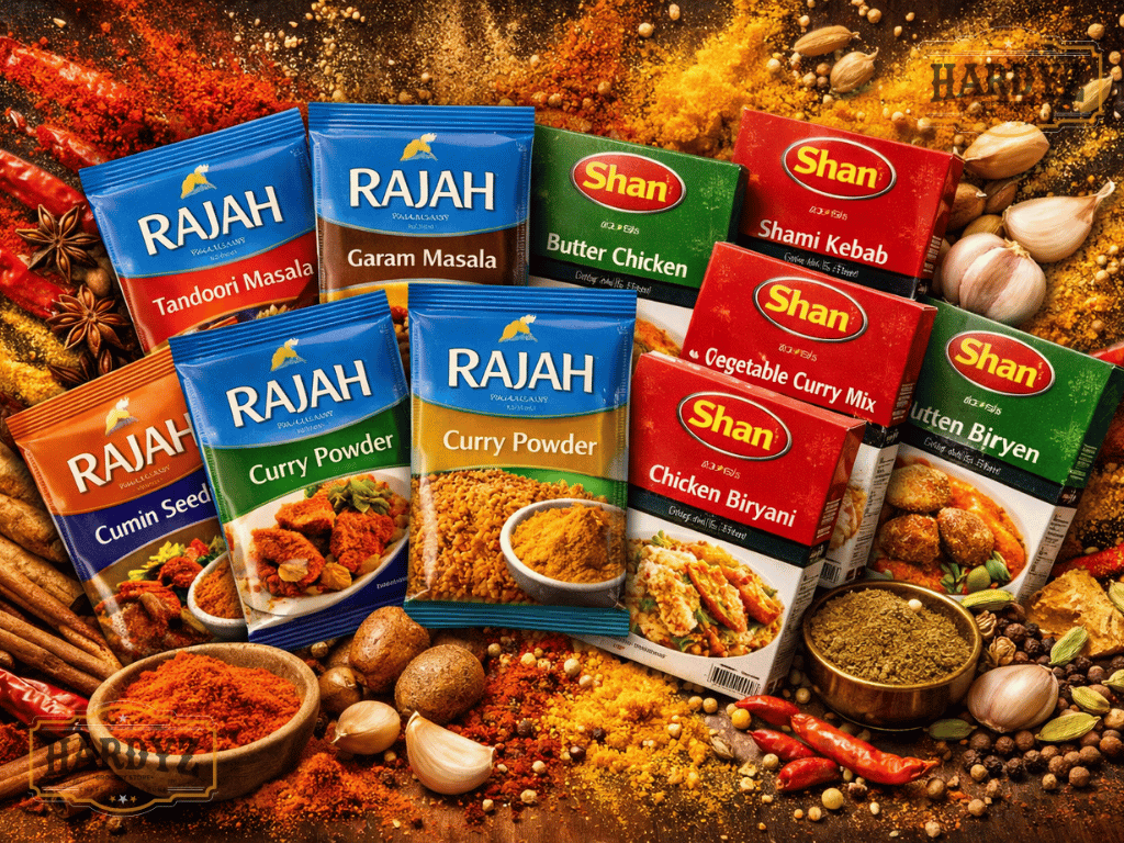 Authentic African and Caribbean spices at Hardyz