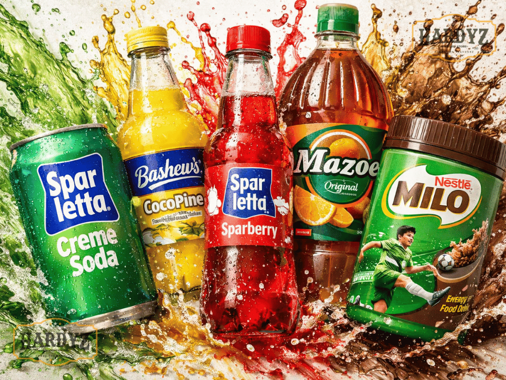 Refreshing African and Caribbean drinks at Hardyz