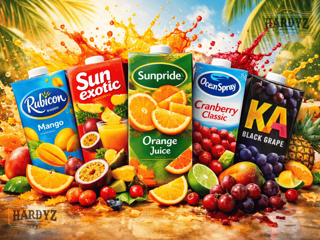 Authentic African and Caribbean drinks at Hardyz