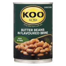 Koo Butter Beans In Flavoured Brine 410g