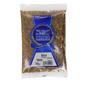Heera Flaxseed (linseed) 100g BB 10/28