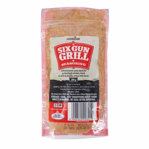 Crown National Six Gun Grill Seasoning 200g BB 25/11/26