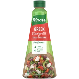 Knorr Greek Vinaigrette Salad Dressing 340ml BB 24/10/26
