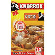 Knorrox Cubes Chicken 12x10g BB 15/01/28