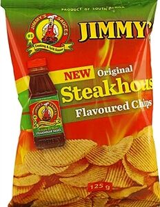 Jimmys Steakhouse Chips 125g BB 27/08/26